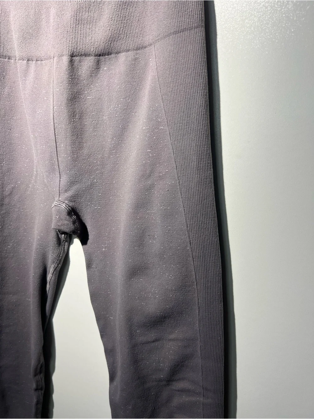 Lululemon Swift Speed Seamless Leggings Gray Speckled Sz 2